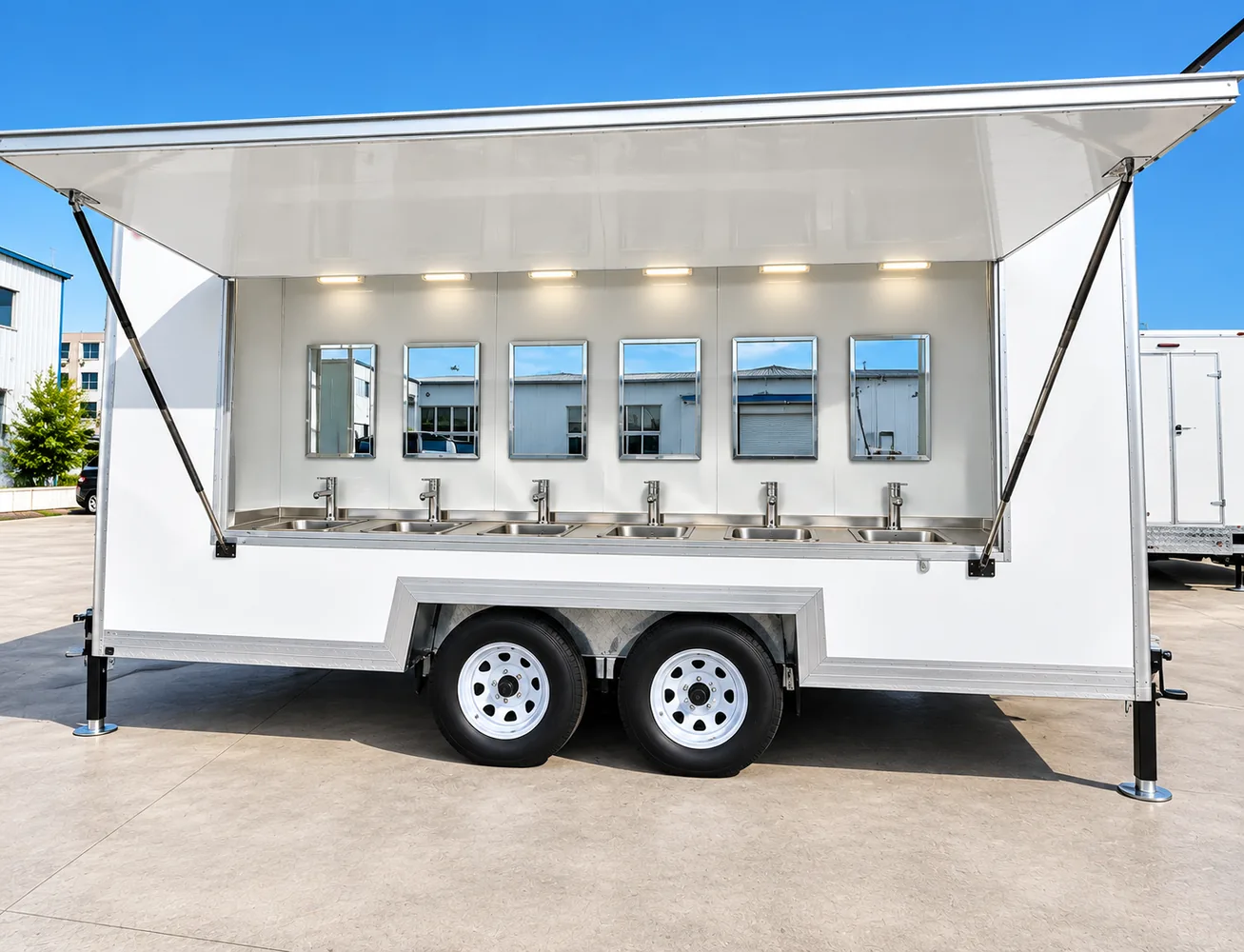 Handwashing trailers